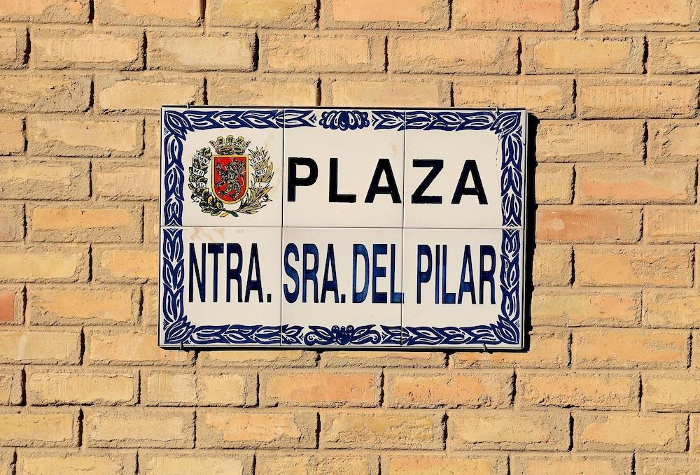 Hotel Pilar Plaza Zaragoza Eksteriør billede