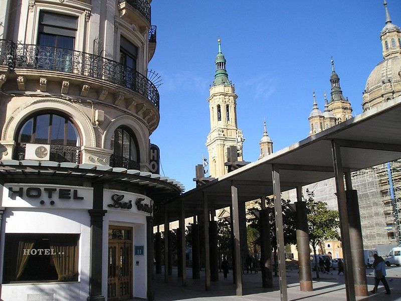 Hotel Pilar Plaza Zaragoza Eksteriør billede